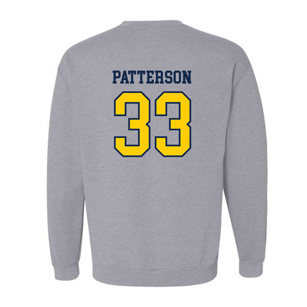 UCSD - NCAA Baseball : Garrett Patterson - Sports Shersey Crewneck Sweatshirt