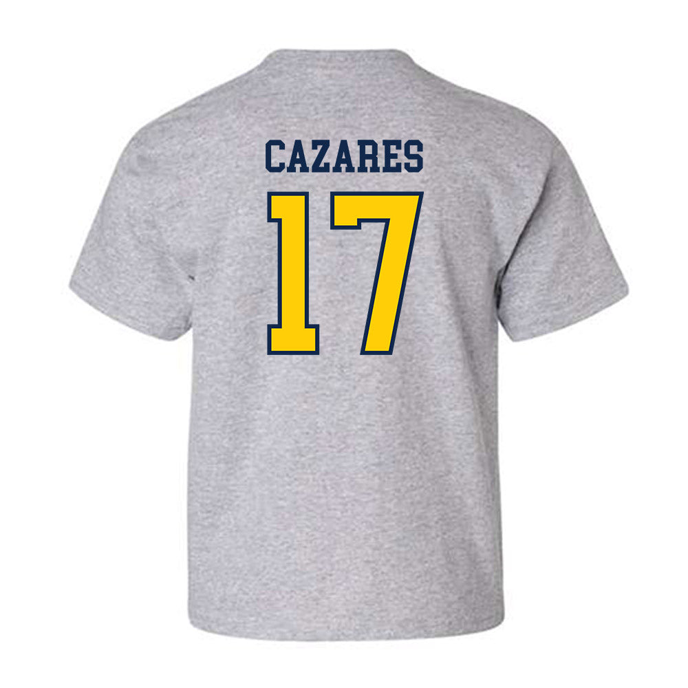 UCSD - NCAA Baseball : Julian Cazares - Sports Shersey Youth T-Shirt-1