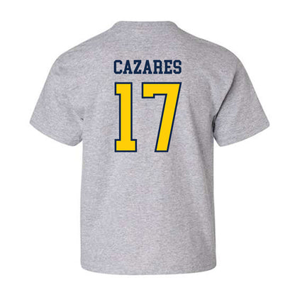 UCSD - NCAA Baseball : Julian Cazares - Sports Shersey Youth T-Shirt-1