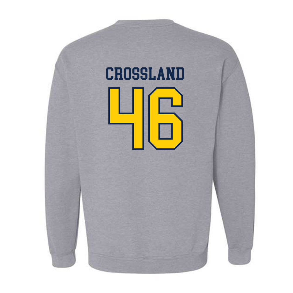 UCSD - NCAA Baseball : Michael Crossland - Sports Shersey Crewneck Sweatshirt-1