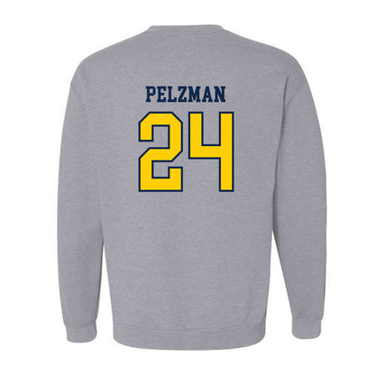 UCSD - NCAA Baseball : Harry Pelzman - Sports Shersey Crewneck Sweatshirt-1