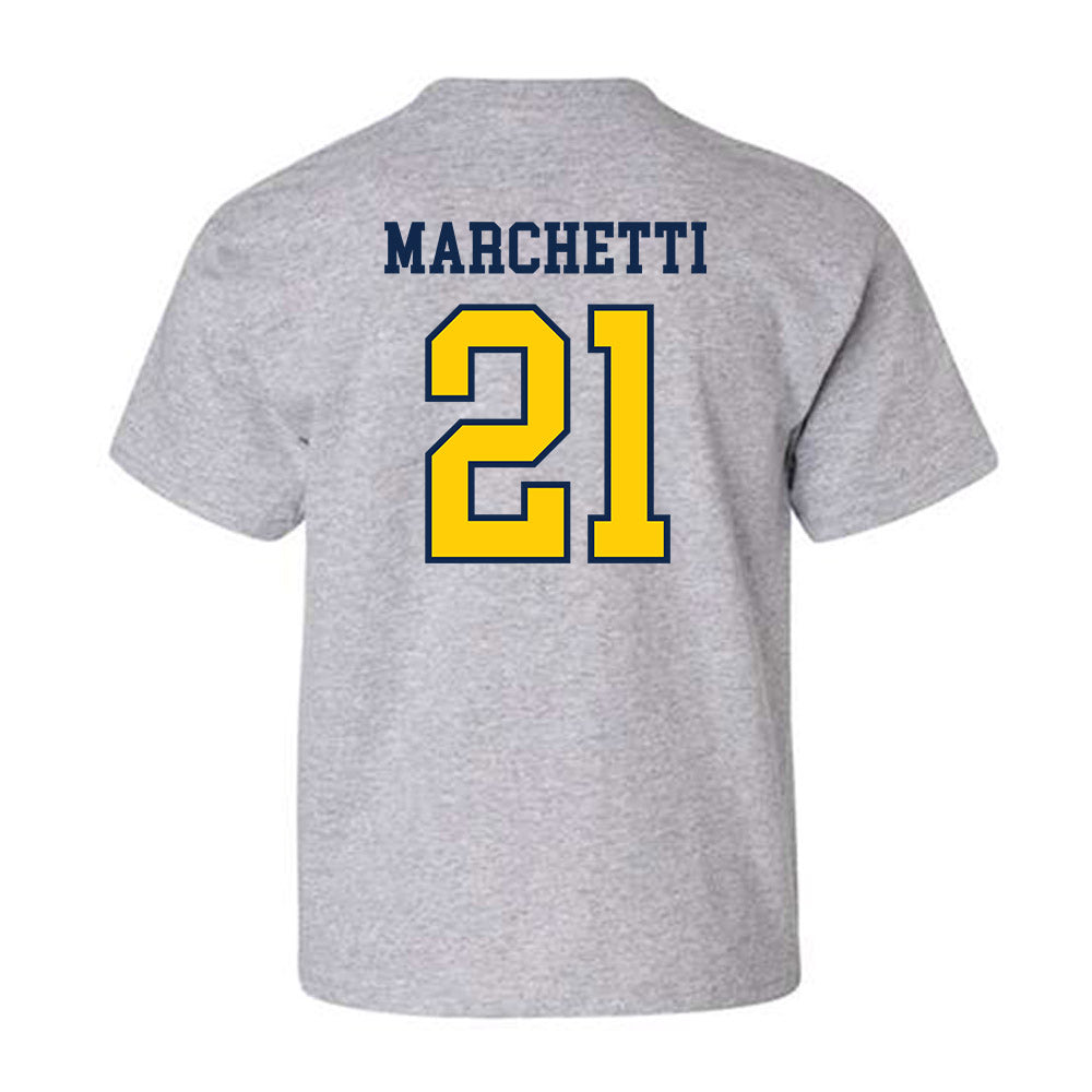 UCSD - NCAA Baseball : Landon Marchetti - Sports Shersey Youth T-Shirt-1