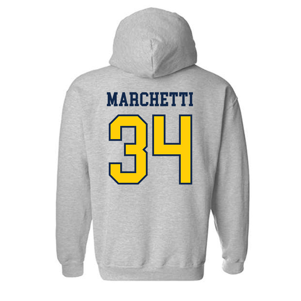 UCSD - NCAA Baseball : Landon Marchetti - Sports Shersey Hooded Sweatshirt