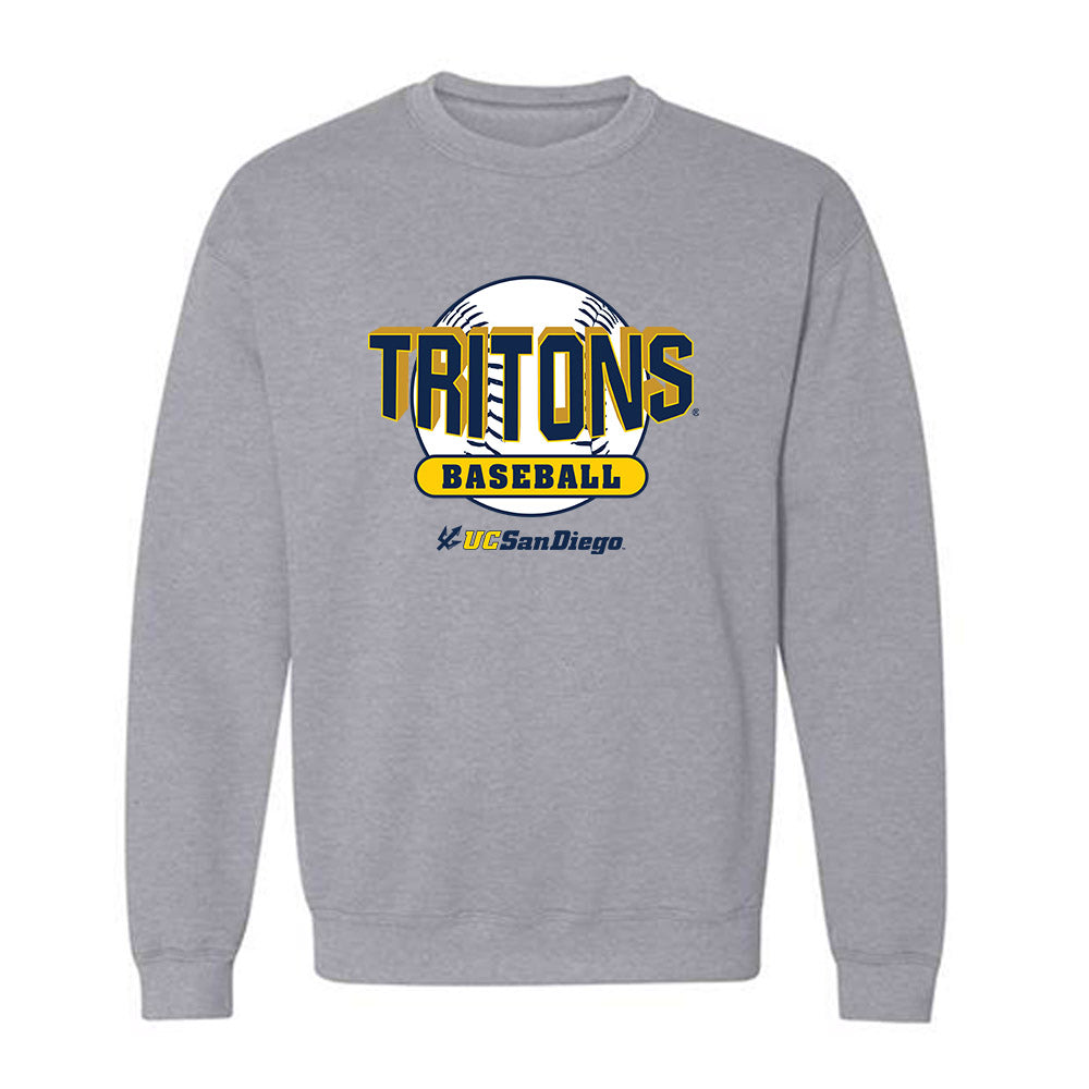 UCSD - NCAA Baseball : Trevian Martinez - Sports Shersey Crewneck Sweatshirt-0