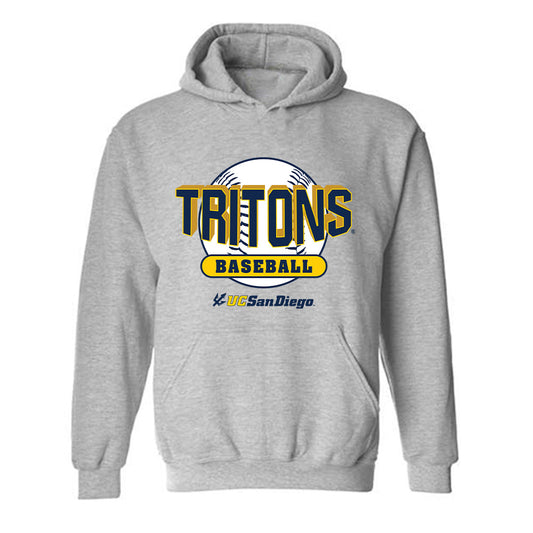 UCSD - NCAA Baseball : Jake Villar - Sports Shersey Hooded Sweatshirt-0