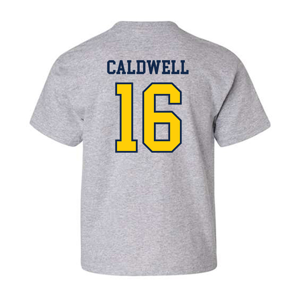  - NCAA Softball : India Caldwell - Sports Shersey Youth T-Shirt-1