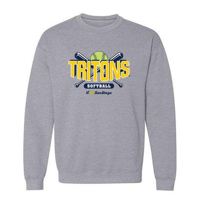UCSD - NCAA Softball : Haley Garcia - Sports Shersey Crewneck Sweatshirt-0