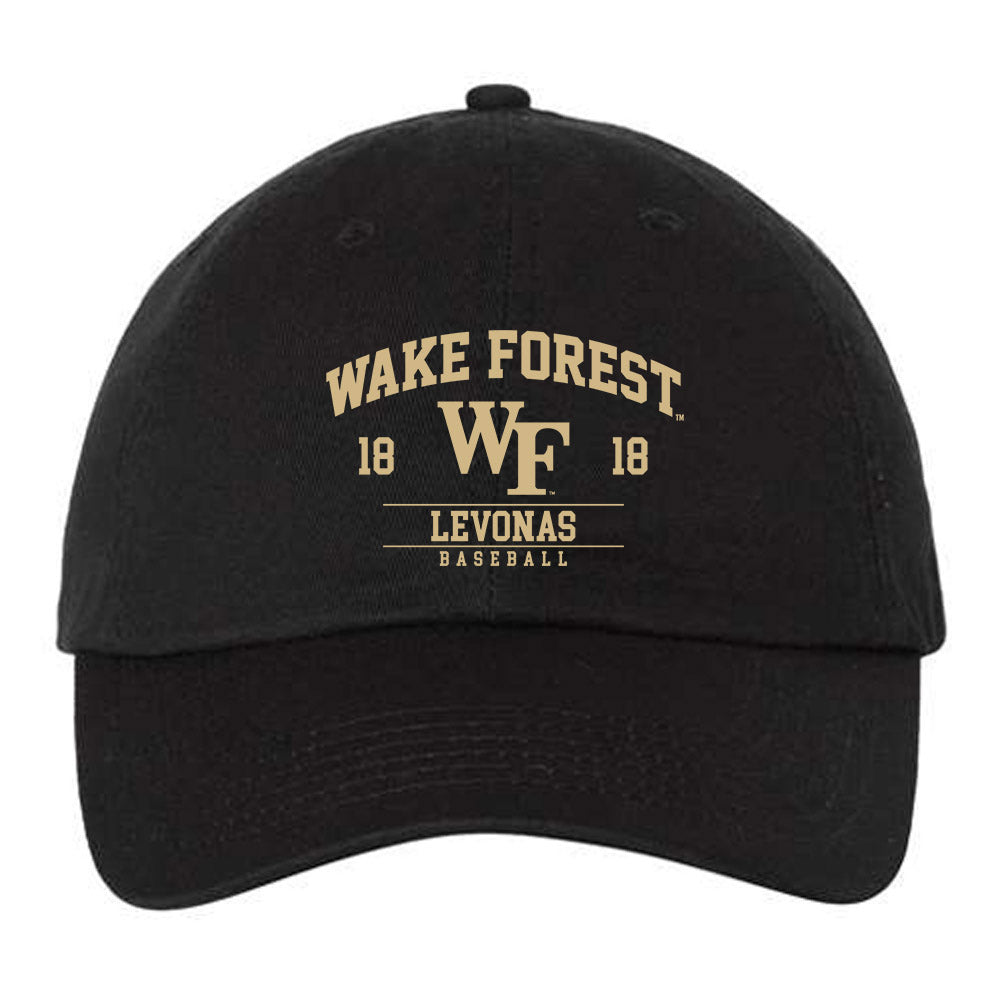 Wake Forest - NCAA Baseball : Christopher Levonas - Dad Hat-0
