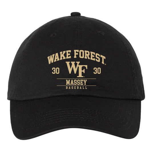 Wake Forest - NCAA Baseball : Michael Massey - Dad Hat