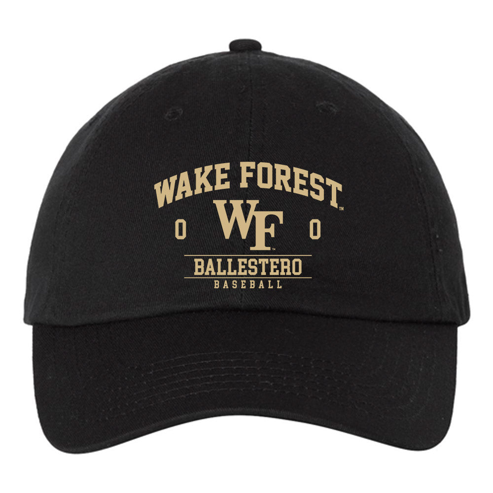Wake Forest - NCAA Baseball : Tate Ballestero - Dad Hat