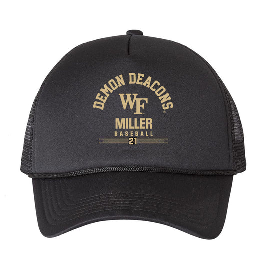 Wake Forest - NCAA Baseball : Jackson Miller - Trucker Hat-0