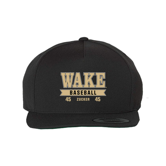 Wake Forest - NCAA Baseball : Dylan Zucker -  Snapback Hat