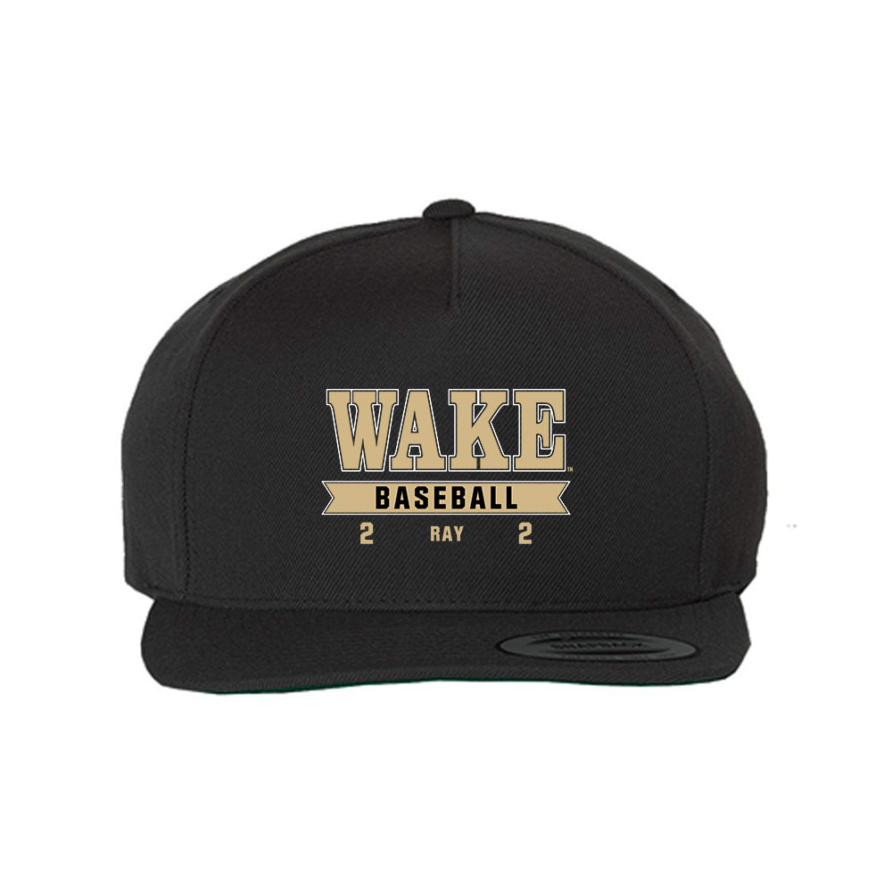 Wake Forest - NCAA Baseball : William Ray -  Snapback Hat