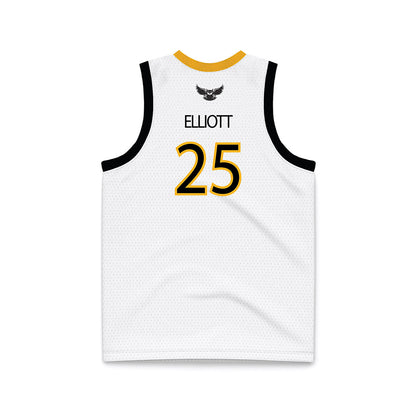 Kennesaw - NCAA Women's Basketball : Madyson Elliott - White Basketball Jersey-1