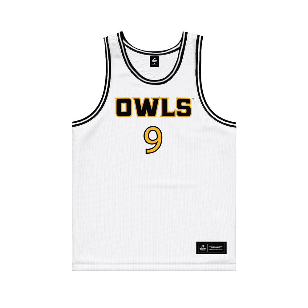 Kennesaw - NCAA Men's Basketball : Eric Holland - White Basketball Jersey-0