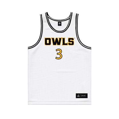Kennesaw - NCAA Men's Basketball : Darius Washington - White Basketball Jersey-0
