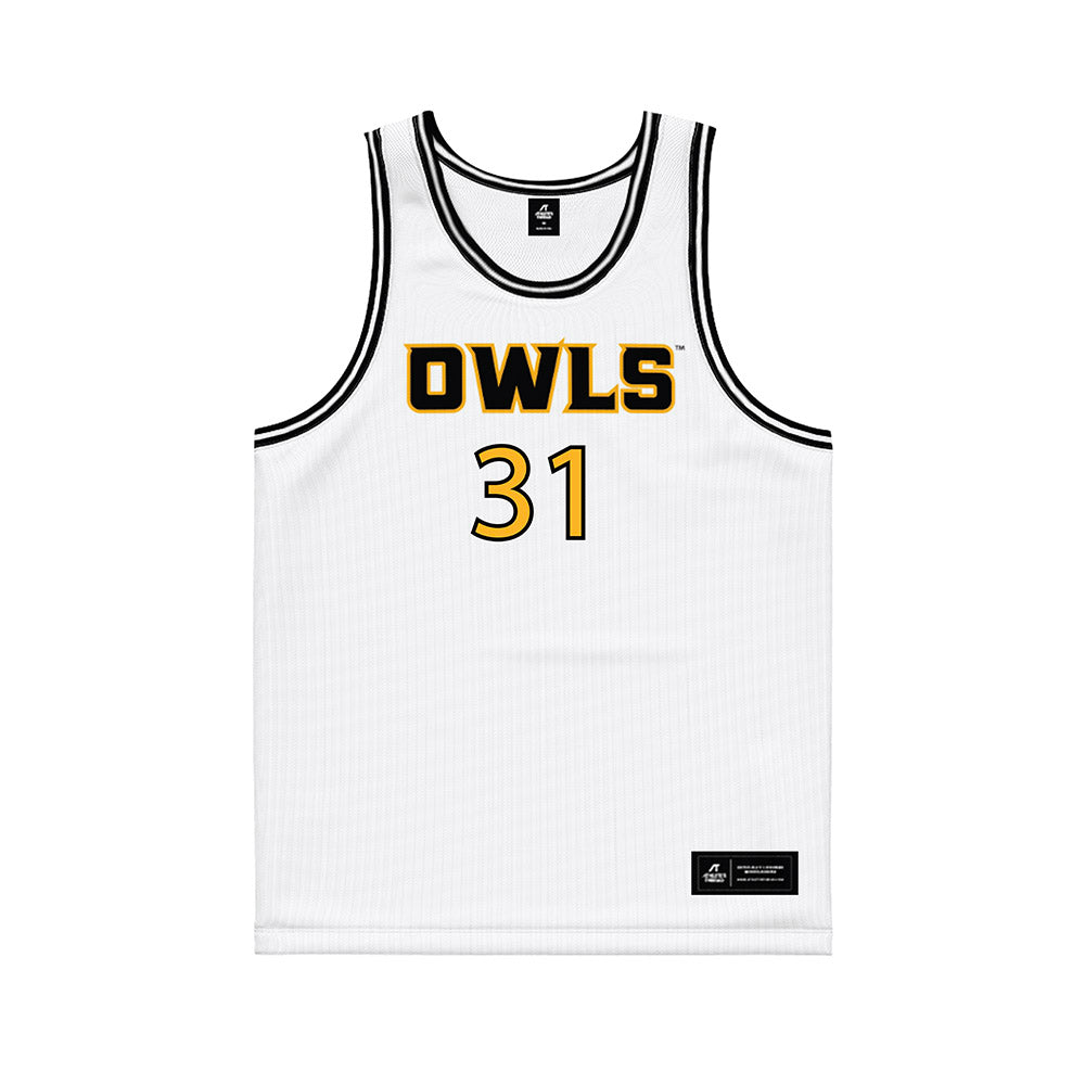  - NCAA Men's Basketball : Charles Stone - White Basketball Jersey-0