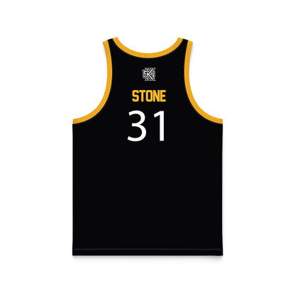 - NCAA Men's Basketball : Charles Stone - Black Basketball Jersey-1