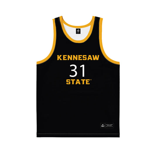  - NCAA Men's Basketball : Charles Stone - Black Basketball Jersey-0