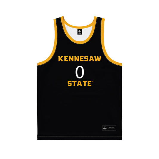 Kennesaw - NCAA Men's Basketball : Ramone Seals - Black Basketball Jersey-0