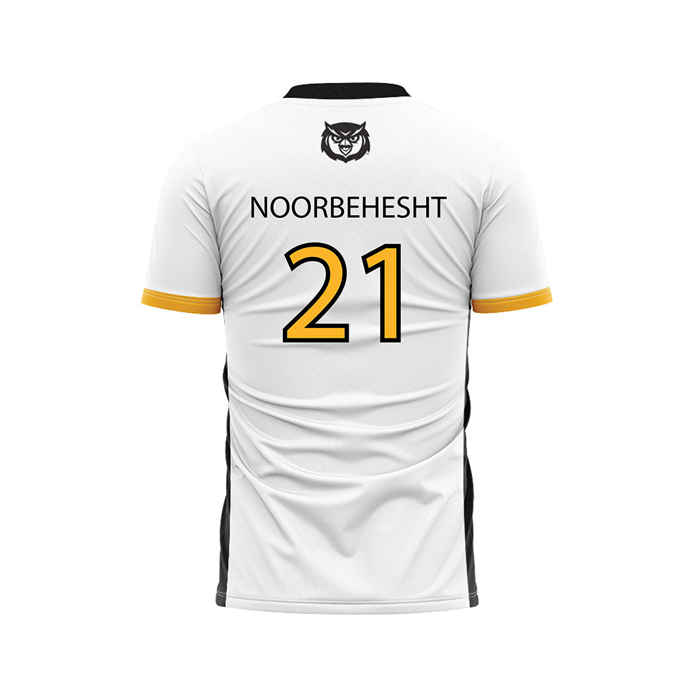 Kennesaw - NCAA Women's Soccer : Angelina Noorbehesht - White Soccer Jersey-1