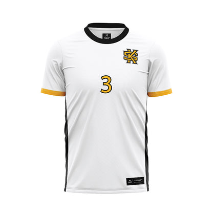 Kennesaw - NCAA Women's Soccer : Rae Prince - White Soccer Jersey-0