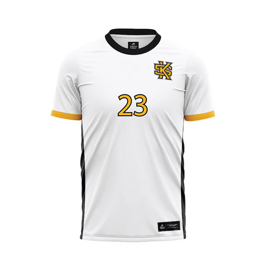 Kennesaw - NCAA Women's Soccer : Symone Thomas - White Soccer Jersey-0
