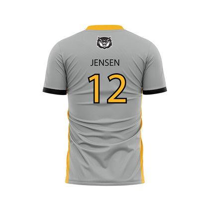 Kennesaw - NCAA Women's Soccer : Mai Jensen - Grey Soccer Jersey-1