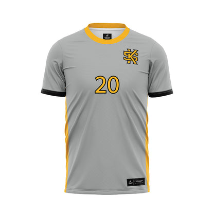 Kennesaw - NCAA Women's Soccer : Alana Nesbit - Grey Soccer Jersey-0