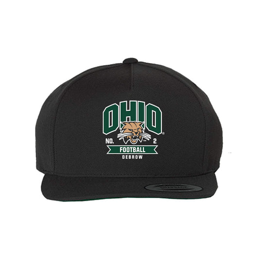 Ohio - NCAA Football : Khamani Debrow - Snapback Hat-0