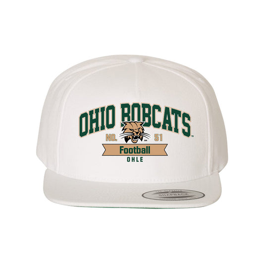 Ohio - NCAA Football : Maverick Ohle - Headwear-0