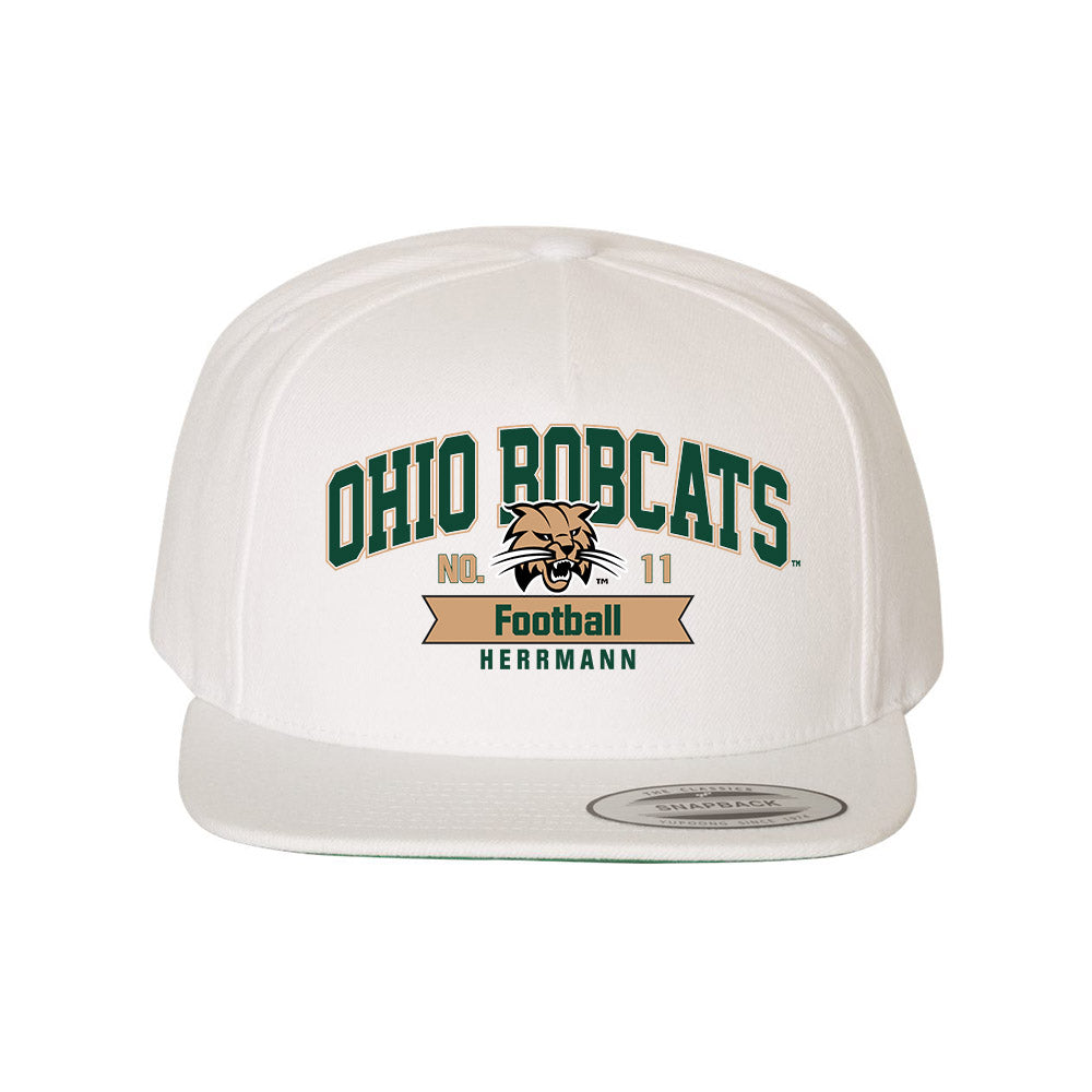 Ohio - NCAA Football : Evan Herrmann - Headwear-0