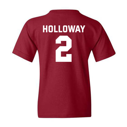 Alabama - NCAA Men's Basketball : Aden Holloway - Youth T-Shirt