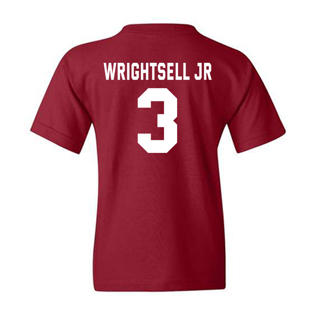 Alabama - NCAA Men's Basketball : Latrell Wrightsell Jr - Youth T-Shirt-1