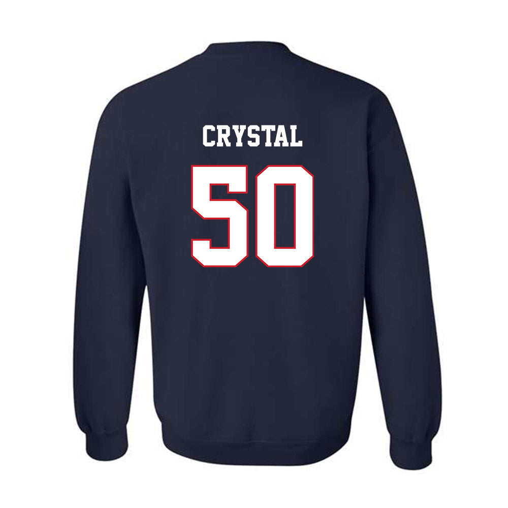 Fresno State - NCAA Baseball : Douglas Crystal - Sports Shersey Crewneck Sweatshirt-1
