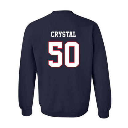 Fresno State - NCAA Baseball : Douglas Crystal - Sports Shersey Crewneck Sweatshirt-1