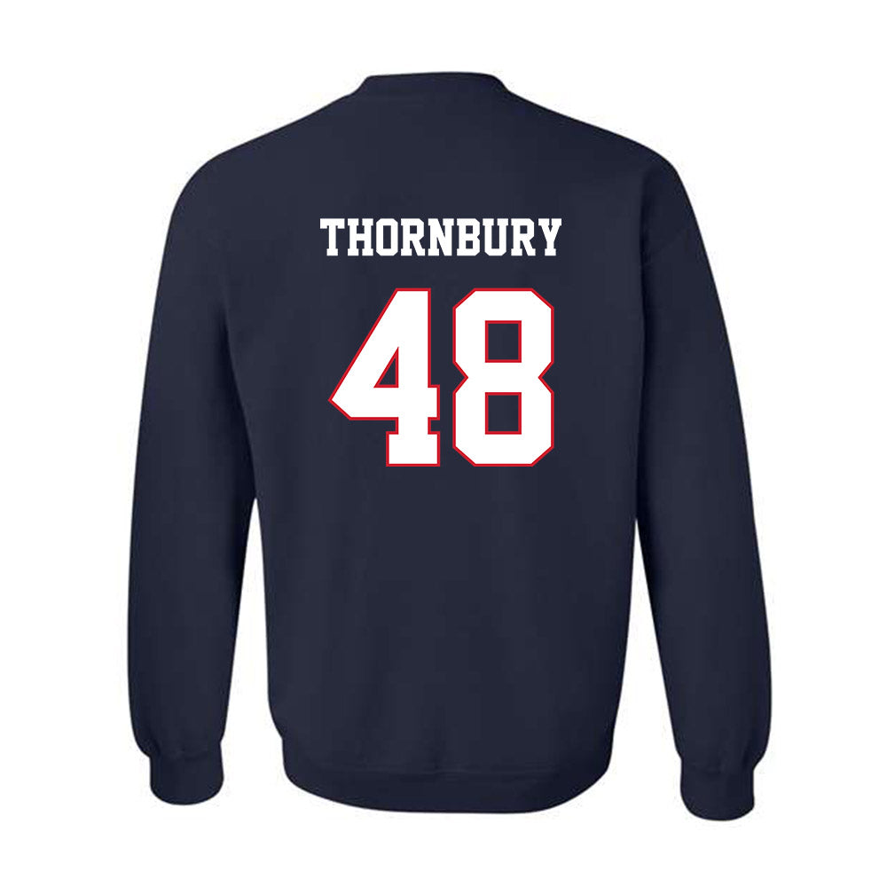 Fresno State - NCAA Baseball : Wyatt Thornbury - Sports Shersey Crewneck Sweatshirt-1