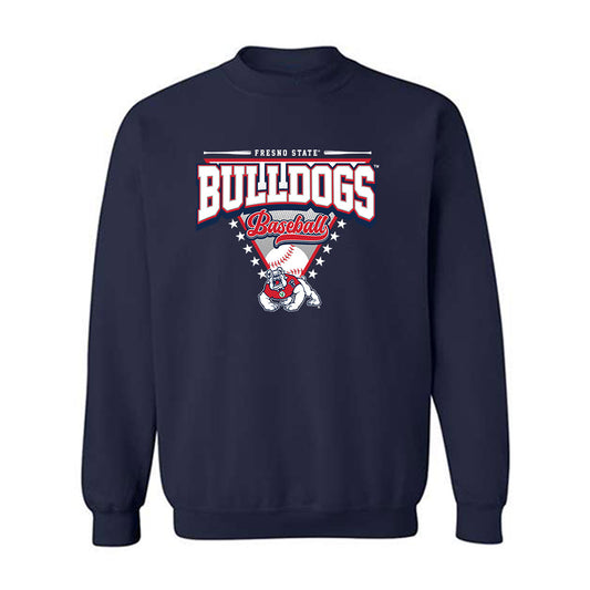 Fresno State - NCAA Baseball : Douglas Crystal - Sports Shersey Crewneck Sweatshirt-0