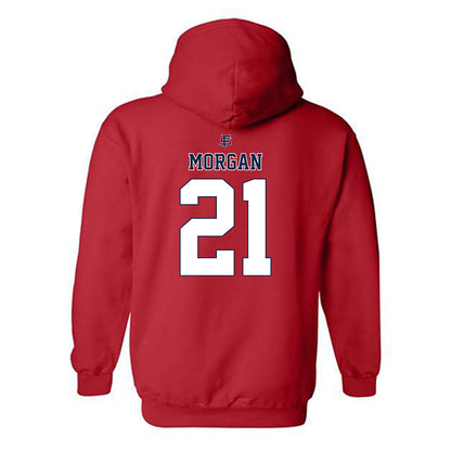 Fresno State - NCAA Baseball : Grady Morgan - Sports Shersey Hooded Sweatshirt