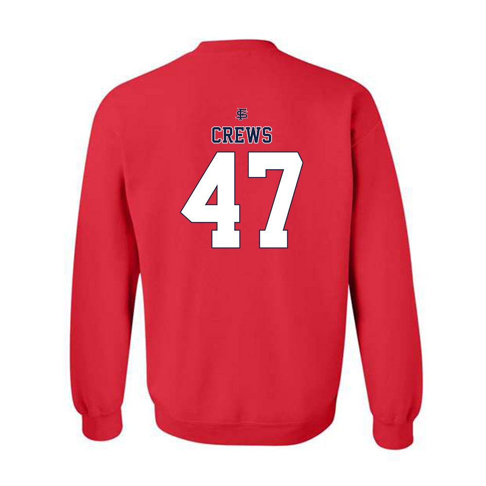 Fresno State - NCAA Baseball : Hayden Crews - Sports Shersey Crewneck Sweatshirt-1