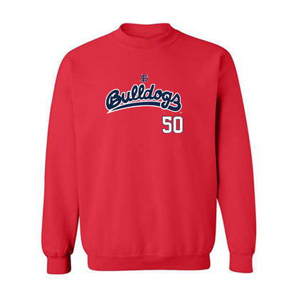 Fresno State - NCAA Baseball : Douglas Crystal - Sports Shersey Crewneck Sweatshirt-0