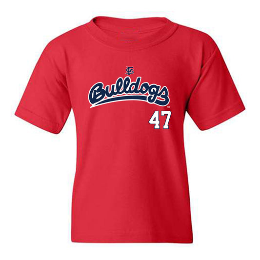 Fresno State - NCAA Baseball : Hayden Crews - Sports Shersey Youth T-Shirt-0