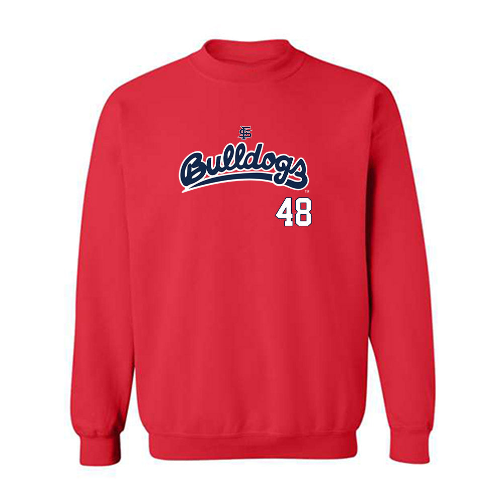 Fresno State - NCAA Baseball : Wyatt Thornbury - Sports Shersey Crewneck Sweatshirt-0