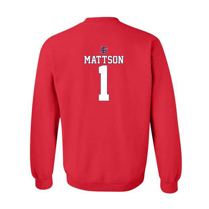 Fresno State - NCAA Softball : Keahilele Mattson - Sports Shersey Crewneck Sweatshirt
