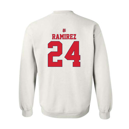 Fresno State - NCAA Softball : Alyssa Ramirez - Sports Shersey Crewneck Sweatshirt-1