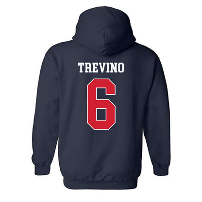 Fresno State - NCAA Baseball : Lee Trevino - Classic Shersey Hooded Sweatshirt-1