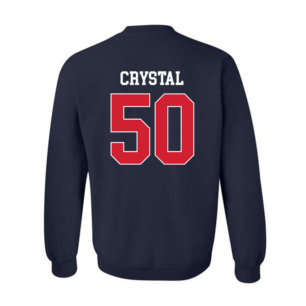 Fresno State - NCAA Baseball : Douglas Crystal - Classic Shersey Crewneck Sweatshirt-1