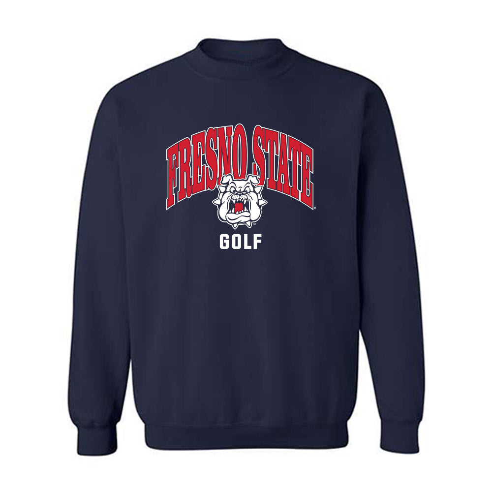 Fresno State - NCAA Men's Golf : Akira Ransi - Classic Shersey Crewneck Sweatshirt-0