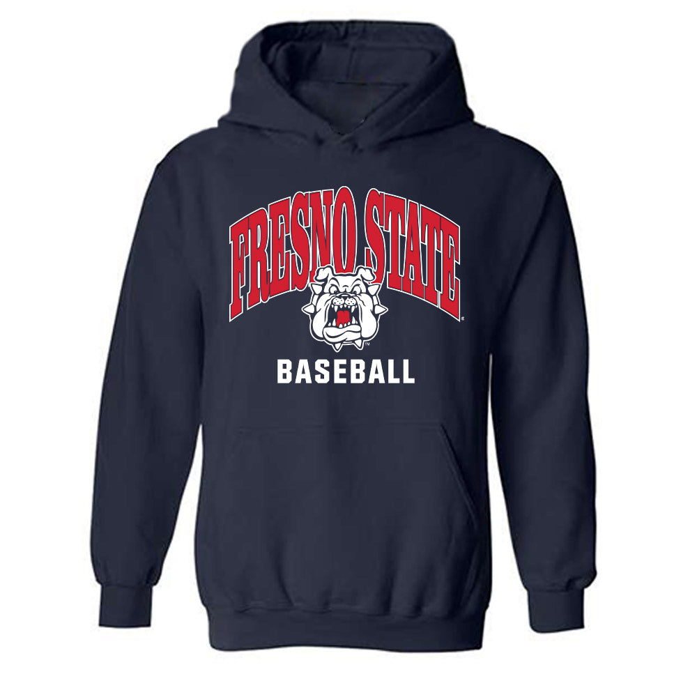 Fresno State - NCAA Baseball : Bo Rico - Classic Shersey Hooded Sweatshirt-0