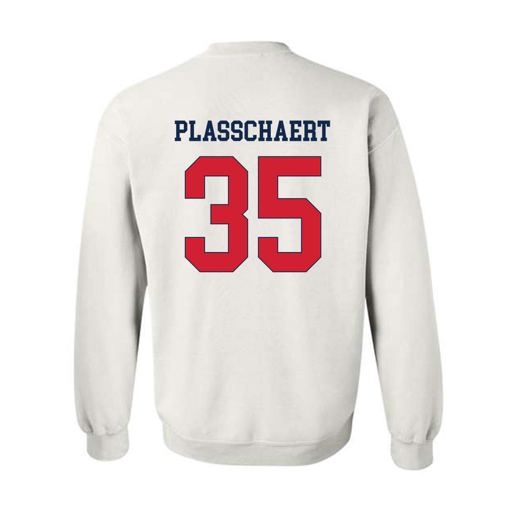 Fresno State - NCAA Baseball : Zach Plasschaert - Classic Shersey Crewneck Sweatshirt-1